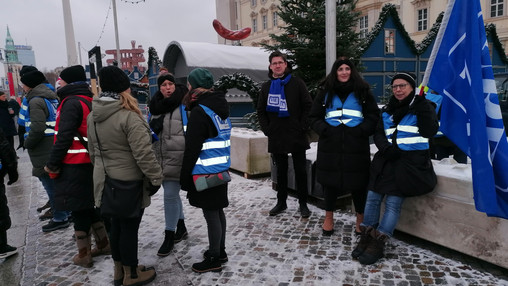 Soldidarischer Warnstreik des VBE Berlin am 6. und 7. Dezember 2023