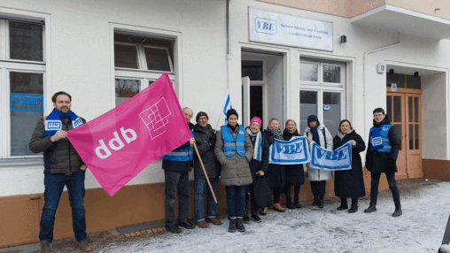 Warnstreik am 11. Februar 2026 in Potsdam